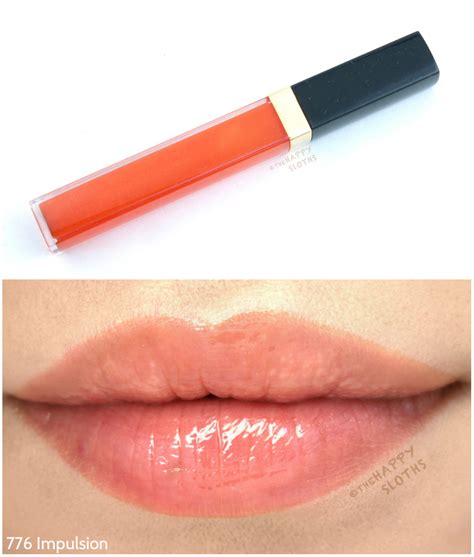 chanel rouge coco gloss review.